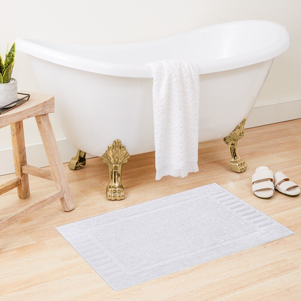 BELEM 2 PCS BATH MAT | WHITE
