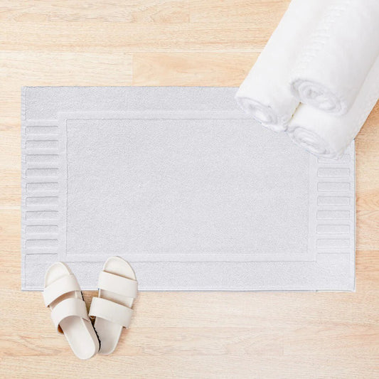 BELEM 2 PCS BATH MAT | WHITE