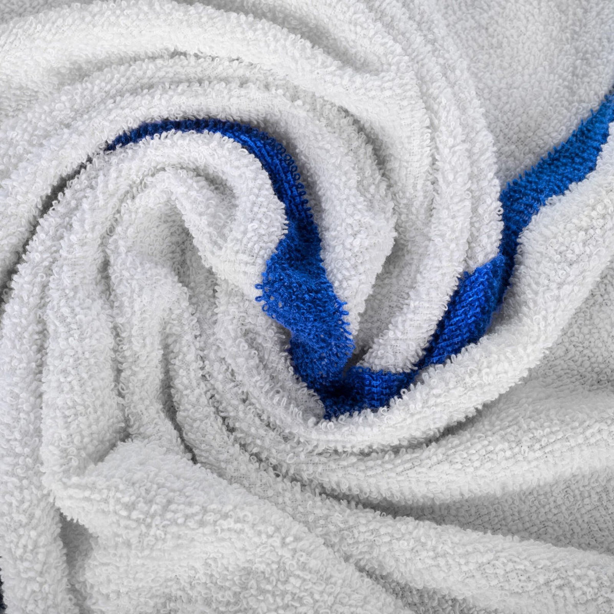 Center Stripe Pool Towel 22x44 6 lbs Blue