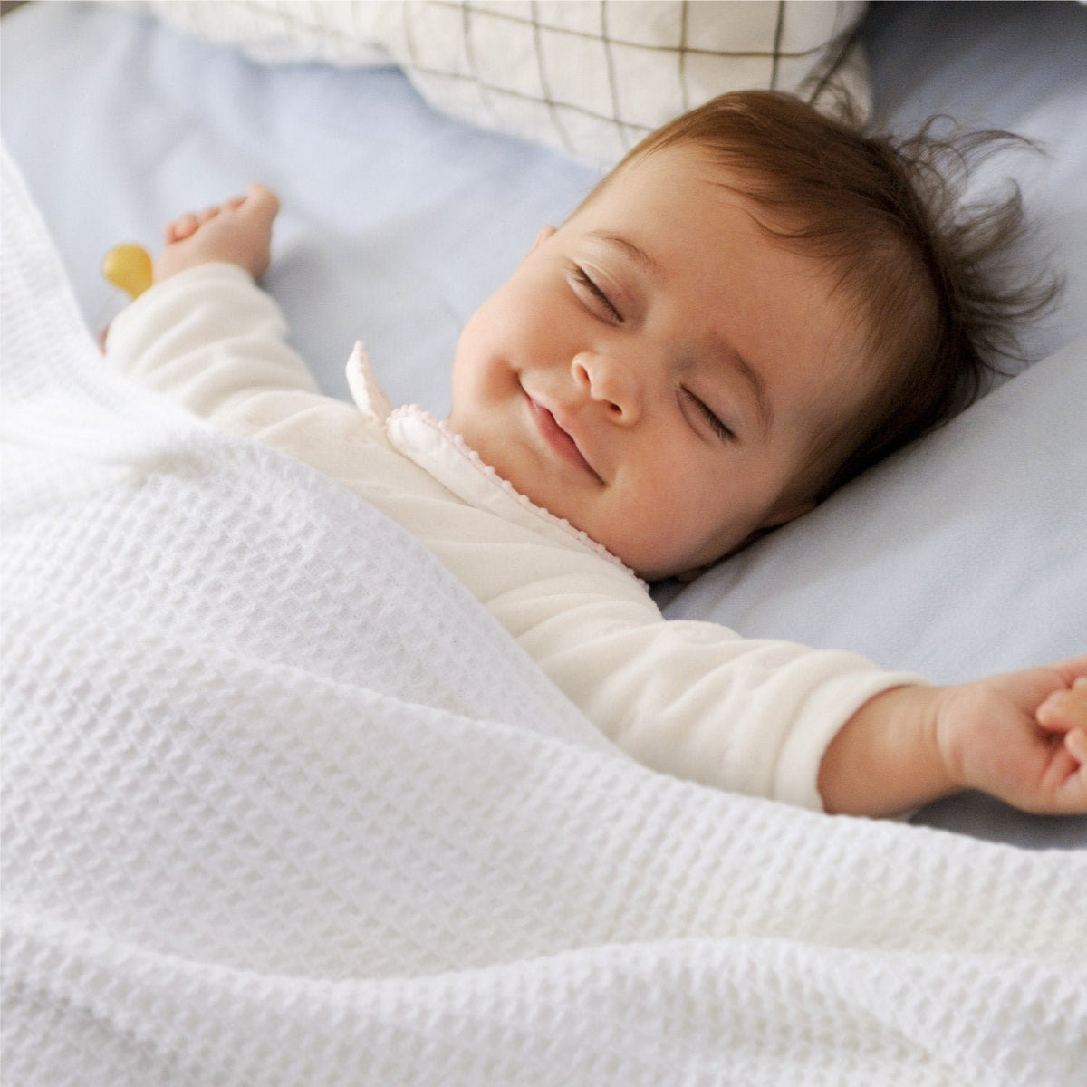COTTON WAFFLE BLANKET