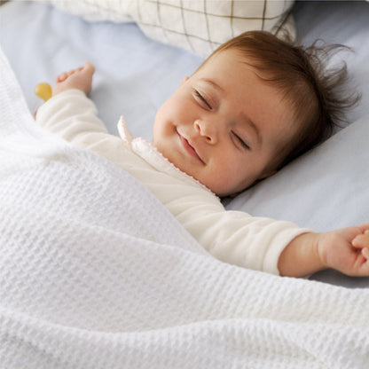 COTTON WAFFLE BLANKET