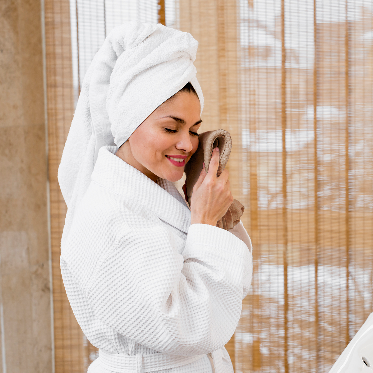BELEM 6 PCS HAND TOWEL | COTTON SANDCASTLE TAN
