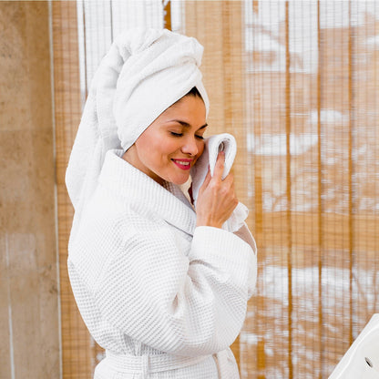 BELEM 6 PCS HAND TOWELS | WHITE HAND TOWELS