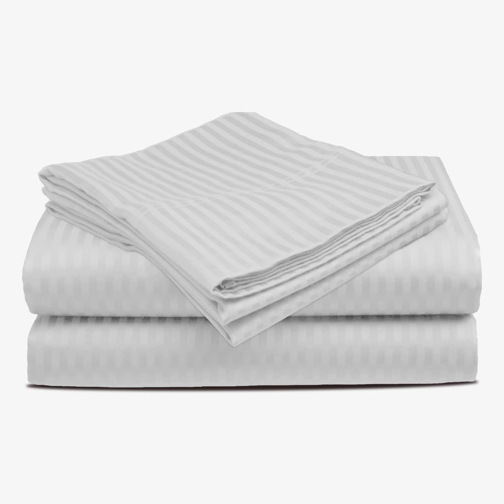BELEM SWISS STRIPE T-250 SHEETS SET