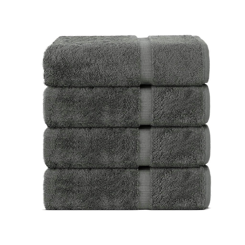 BELEM 04 PCS BATH TOWEL | COTTON CASTLEROCK GREY