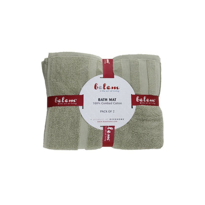 BELEM 2 PCS BATH MAT | SAGE GREEN