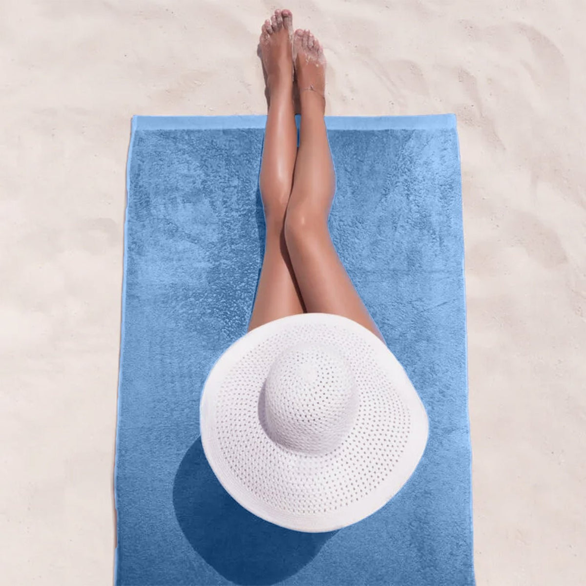 RYOTEI ECONOMY POOL TOWEL ROYAL BLUE PACK OF 6