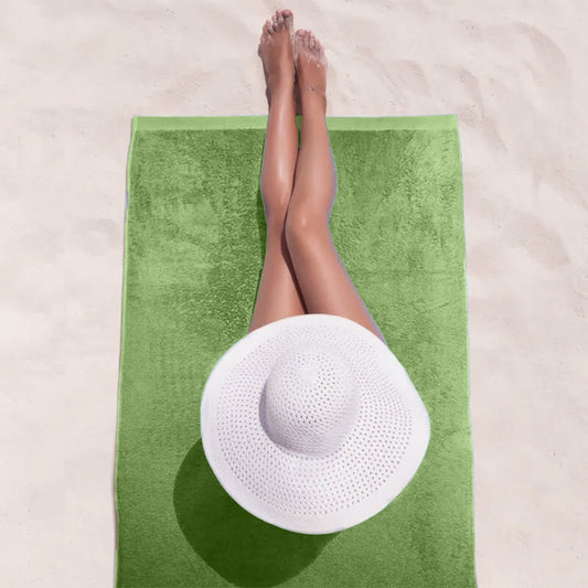 RYOTEI ECONOMY POOL TOWEL APPLE GREEN PACK OF 6