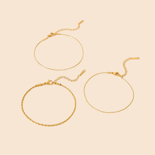Everyday Tide Bracelet Trio