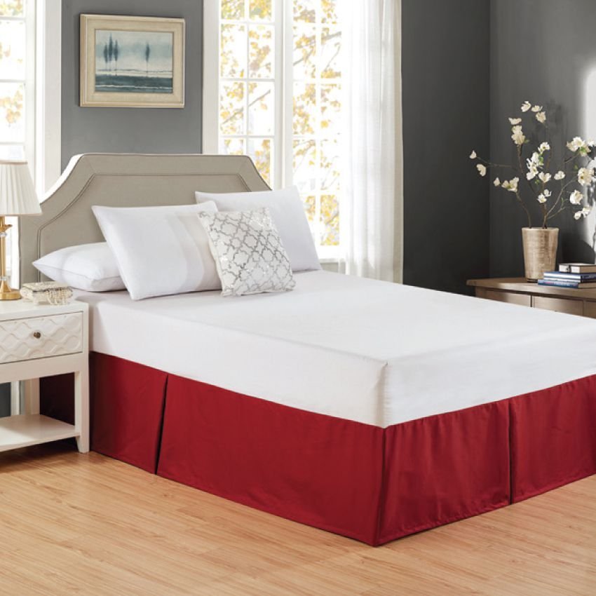 RYOTEI 15-INCH TAILORED BED SKIRT