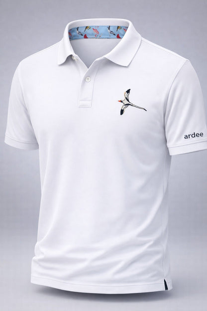 White Longtail Polo – Iconic, Timeless & Refined