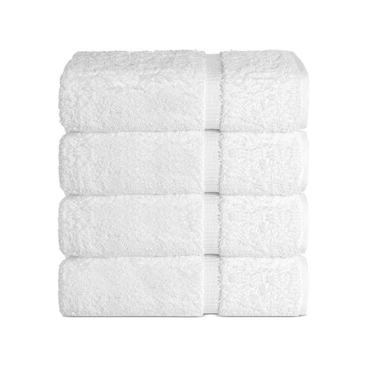 BELEM 04 PCS BATH TOWEL | COTTON WHITE