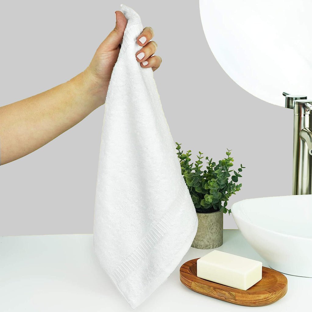 BELEM 12 PCS WASH CLOTH | COTTON WHITE