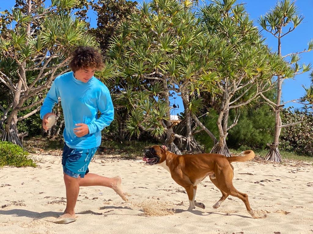 Bermuda Blue Shield UPF50+ T-shirt