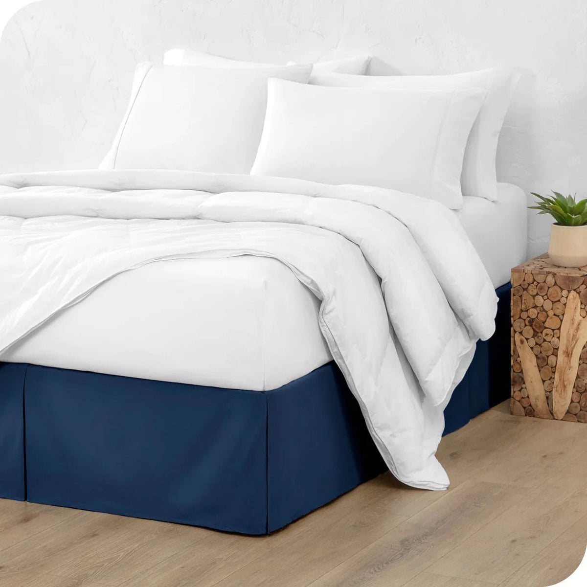 RYOTEI 15-INCH TAILORED BED SKIRT