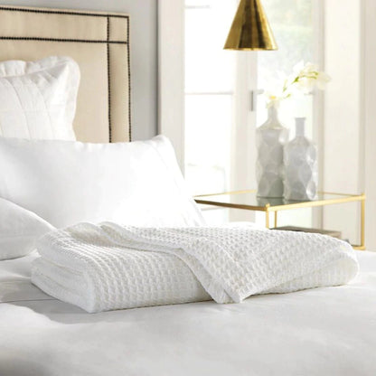 COTTON WAFFLE BLANKET
