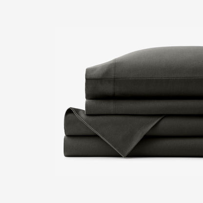 BELEM CLASSIC LUXURY BED SHEET SET | CHARCOAL GREY