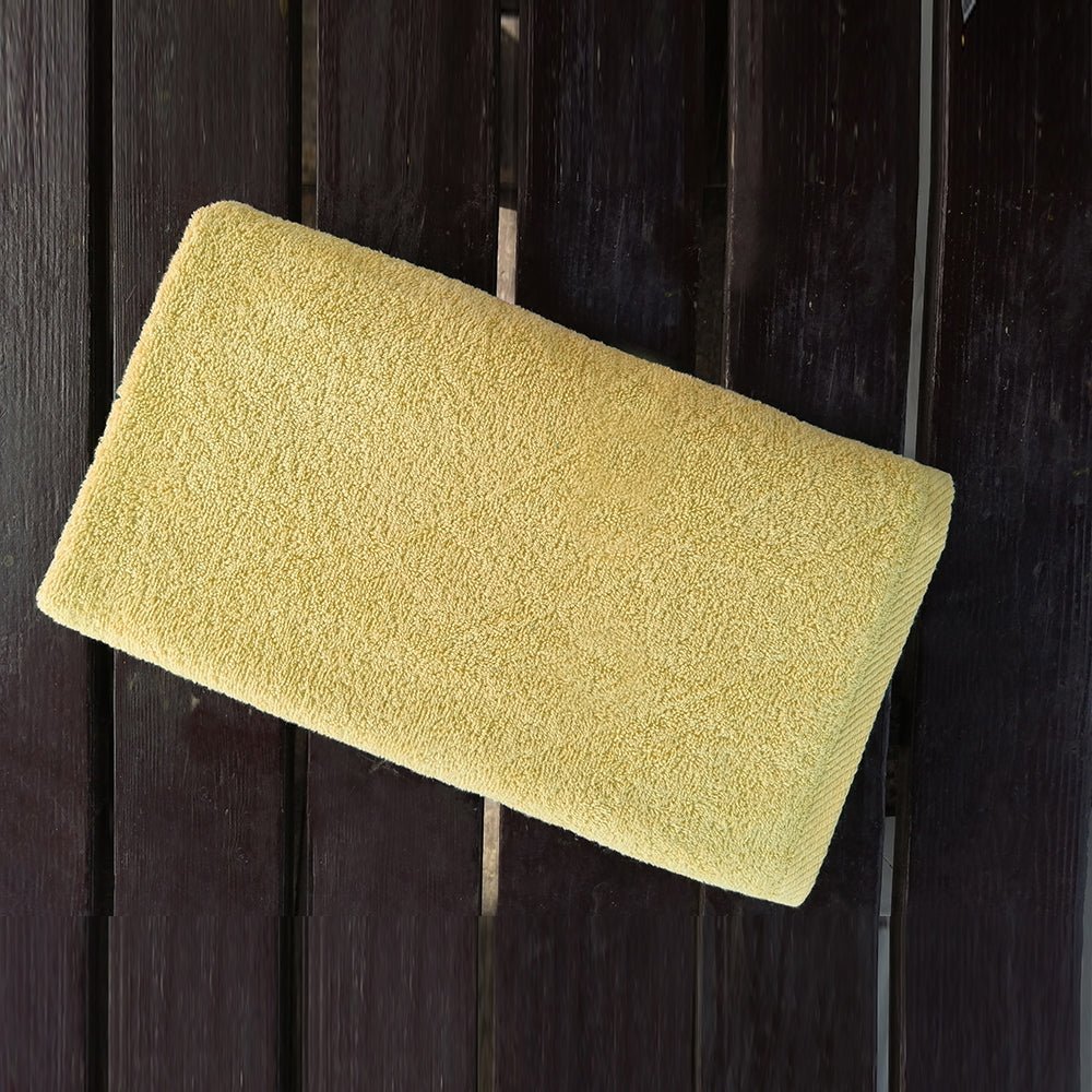 RYOTEI ECONOMY POOL TOWEL YELLOW PACK OF 6
