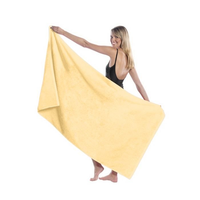 RYOTEI ECONOMY POOL TOWEL YELLOW PACK OF 6