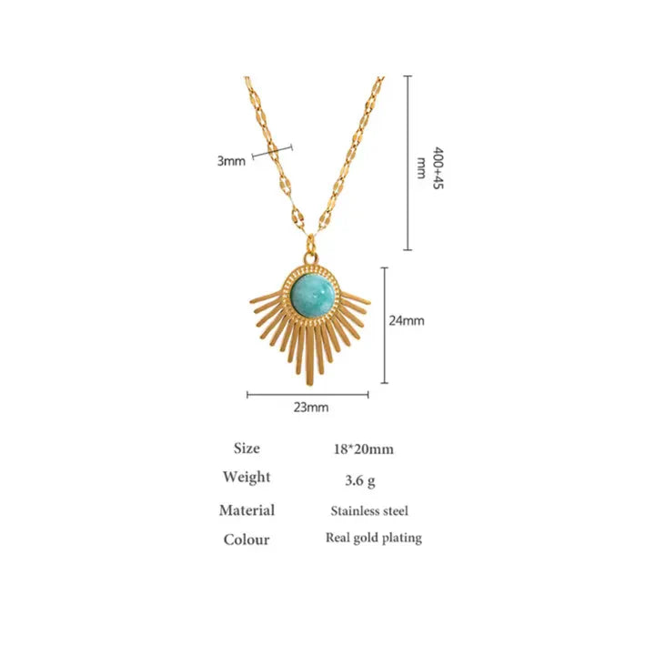 Sun Look Necklace