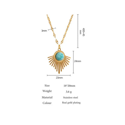 Sun Look Necklace