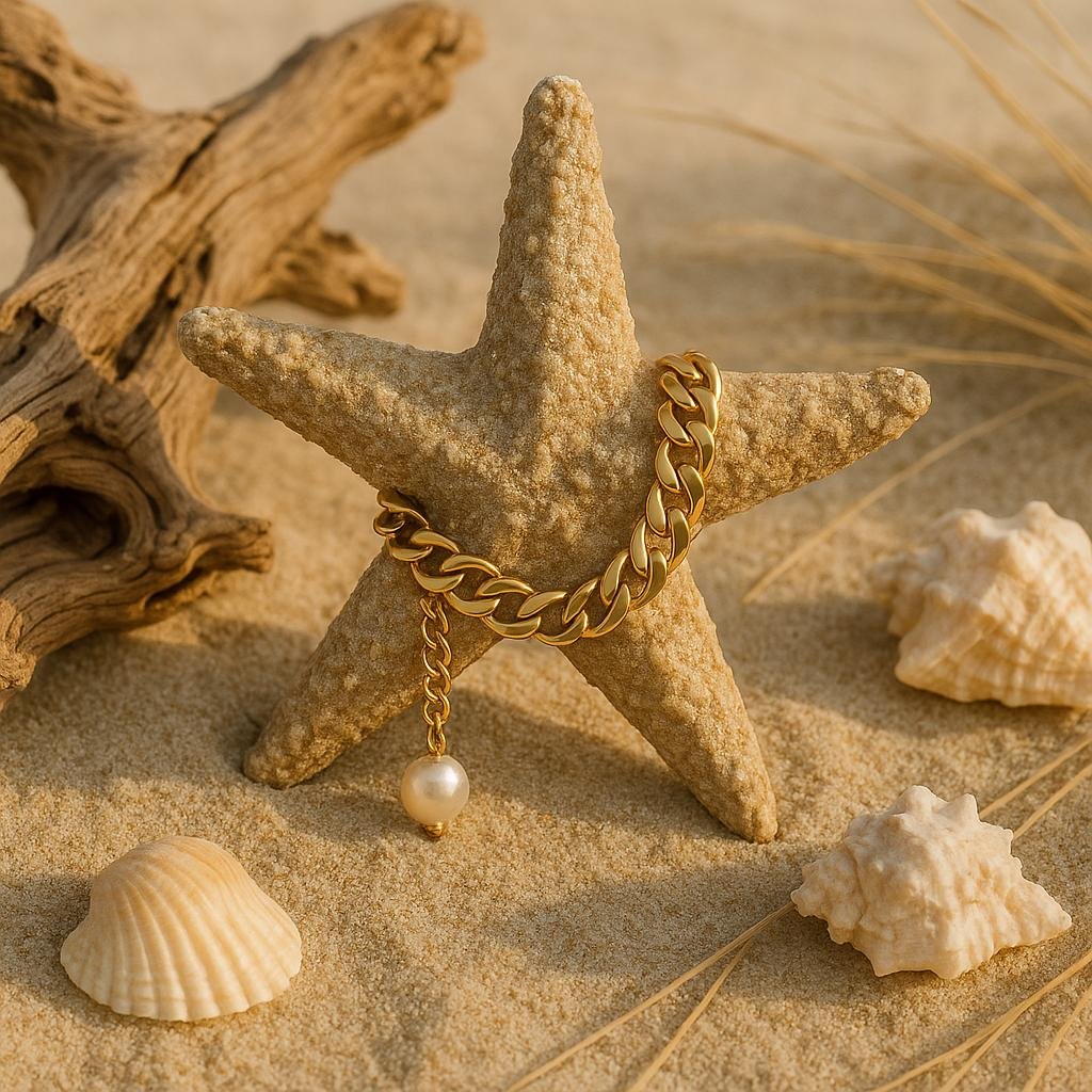 Thick Shell Bracelet