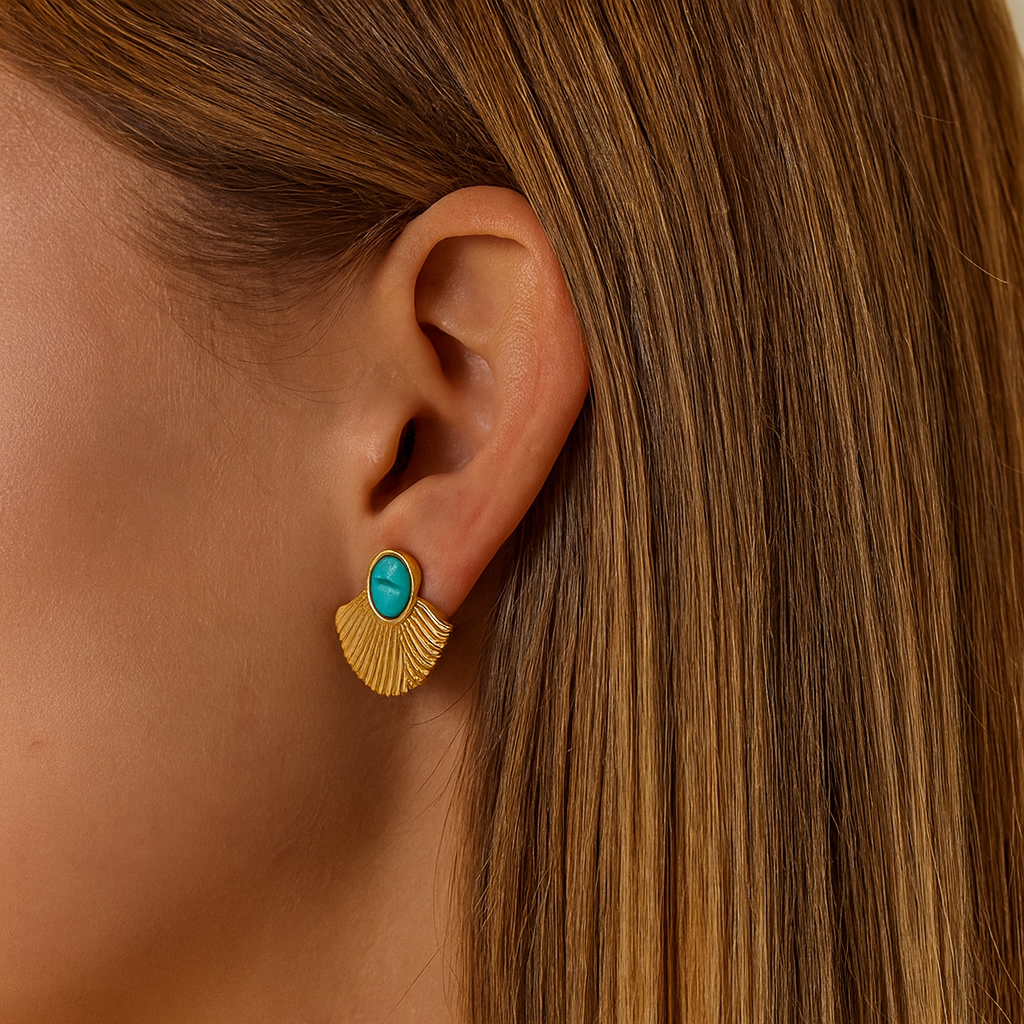 Turqoise Earing