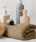 BELEM 04 PCS BATH TOWEL | COTTON SANDCASTLE TAN - Image 3