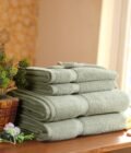 BELEM 8 PCS TOWELS SETS | COTTON SAGE GREEN - Image 3