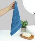 BELEM 12 PCS WASH CLOTH | COTTON EVENING BLUE - Image 3