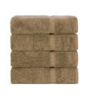 BELEM 04 PCS BATH TOWEL | COTTON SANDCASTLE TAN