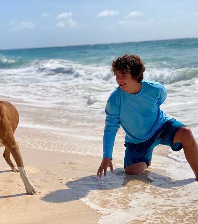 Bermuda Blue Shield UPF50+ T-shirt