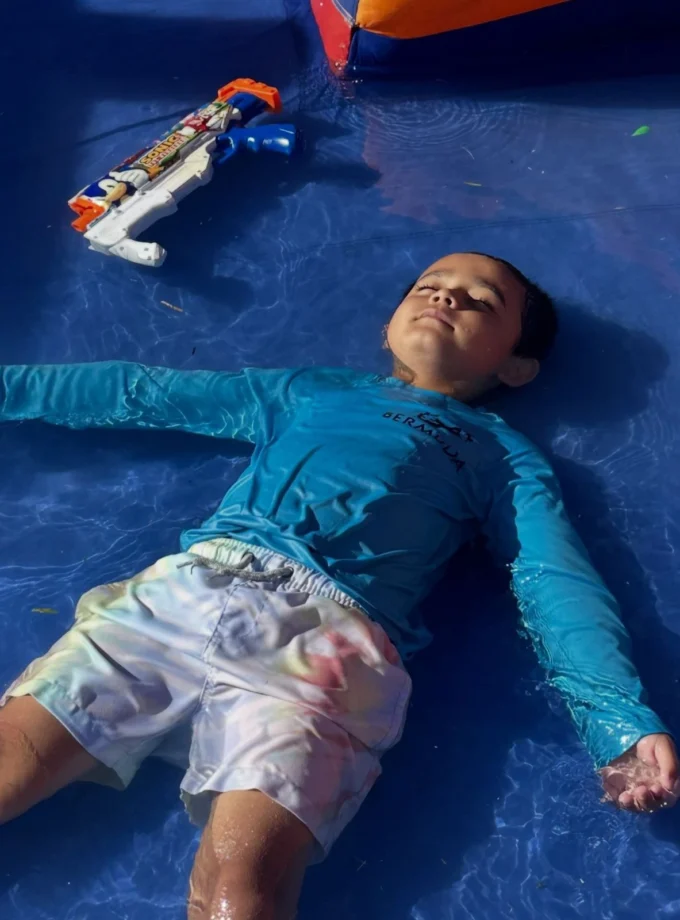 Bermuda Blue Shield UPF50+ T-shirt