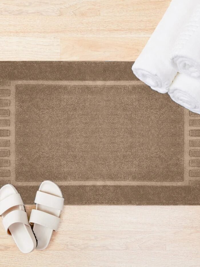 BELEM 2 PCS BATH MAT | SANDCASTLE TAN