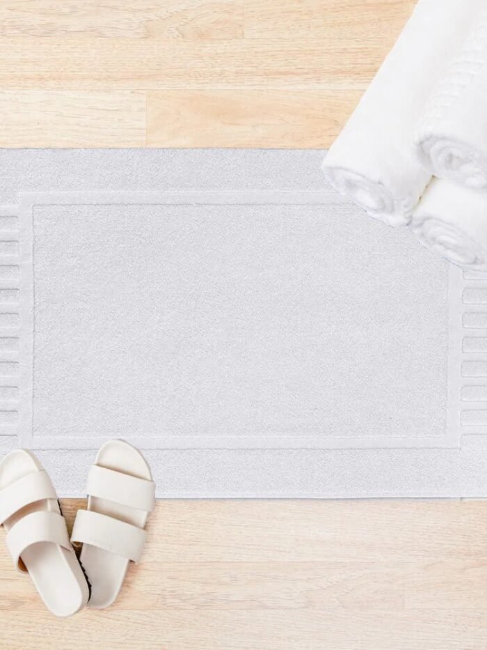 BELEM 2 PCS BATH MAT | WHITE