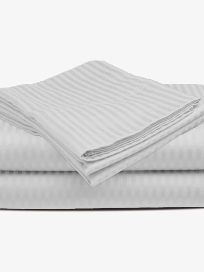 BELEM SWISS STRIPE T-250 SHEETS SET