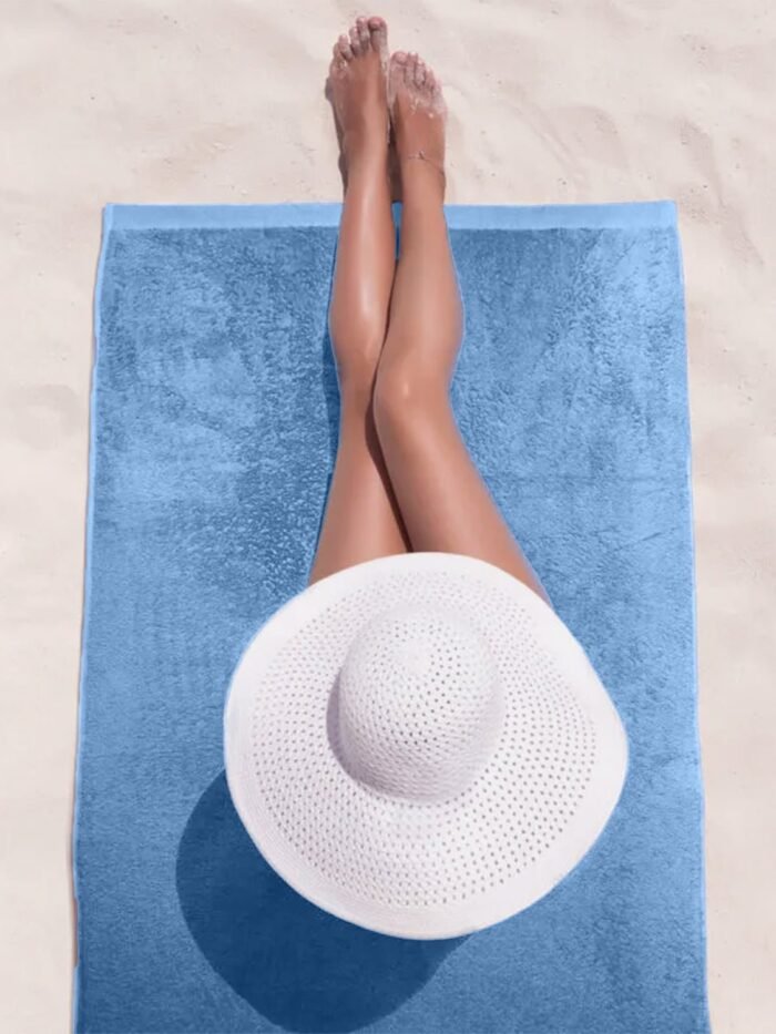 RYOTEI ECONOMY POOL TOWEL ROYAL BLUE PACK OF 6