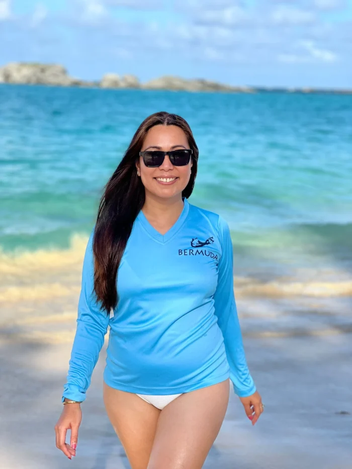 Bermuda Blue Shield UPF50W+ T-shirt